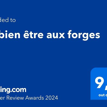 Le Bien Etre Aux Forges Villa Céaux Exteriör bild