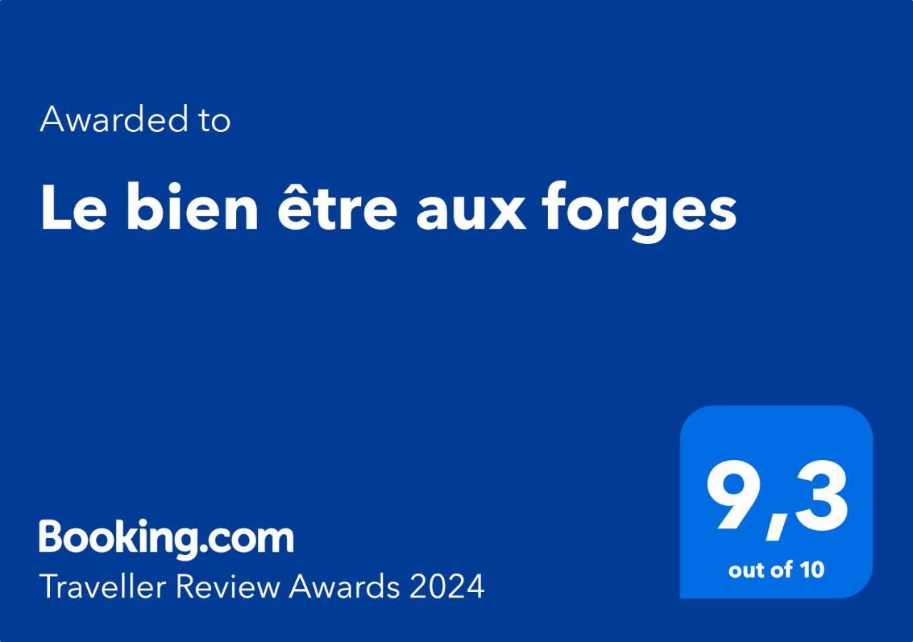 Le Bien Etre Aux Forges Villa Céaux Exteriör bild